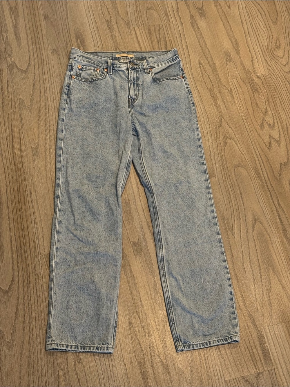 Levi’s Low Pro Straight 28 Light Wash Straight Leg Jeans Women’s 28 Levis